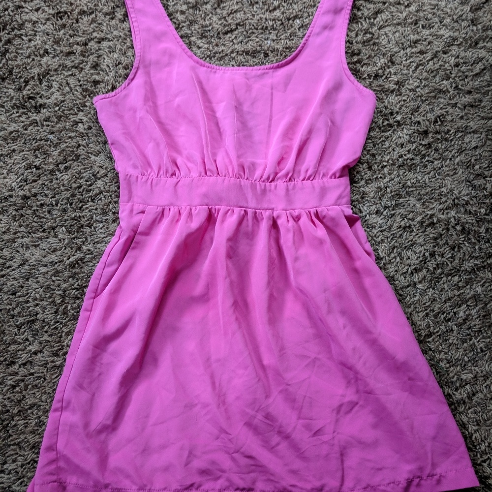 Pink summer dress